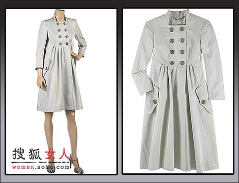 裙子式风衣_风衣搭配裙子图片大全