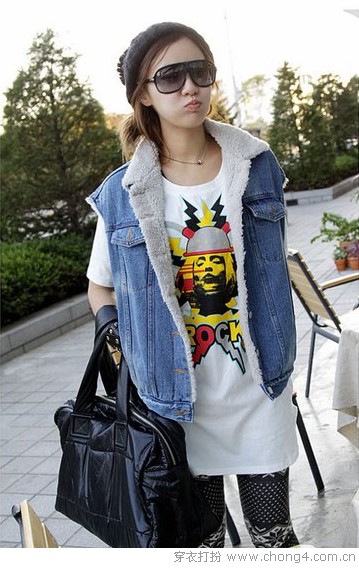 <em>马甲</em> <em>服装</em>搭配的技巧今年最流行的时尚韩国明