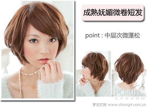 圆脸女生看过来 最佳瘦脸发型推荐