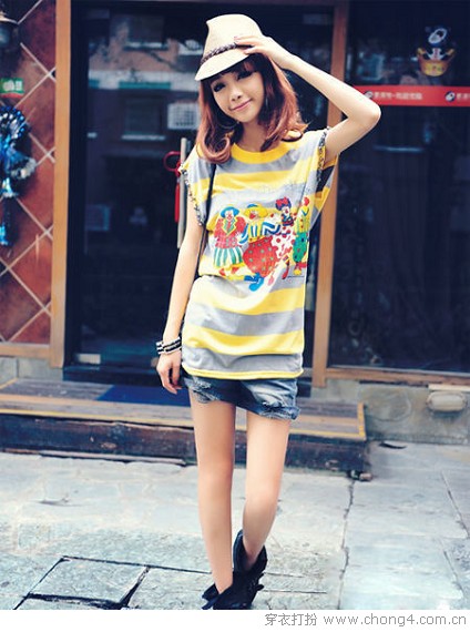 色彩缤纷夏季美TEE