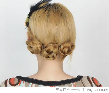 洛可可风发型DIY
