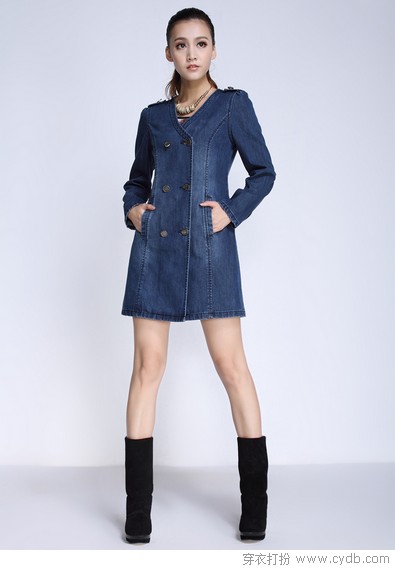 牛仔女孩儿的时尚定位