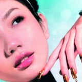 圣诞甲妆 给指甲化妆