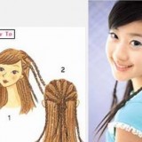 三款清纯俏丽发型DIY
