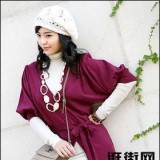 飘逸柔美的蝙蝠衫