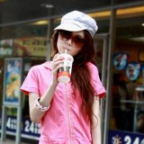 可爱美女不得不爱的棉T恤