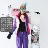 艳色滑雪服点亮冰雪世界