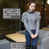适合娇小女生的毛衣+裤装搭配
