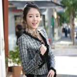 香奈儿格调开襟外套