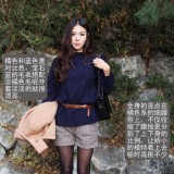 短裤也抗冻！冬日美腿诱惑