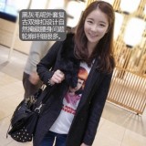 毛呢外套显瘦搭配法
