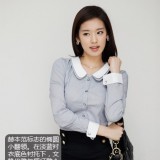 经典衬衫穿出赫本式优雅