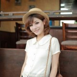 雪纺+蕾丝 彰显女生柔美气质