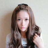 知发型 瘦脸型
