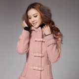 呢子大衣展淑女情调