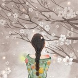 唯美系女孩 你从画中来
