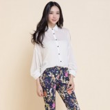 印花裤穿出女王范儿