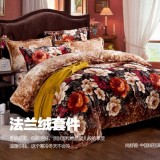 床单被子都加绒 四件套温暖走起