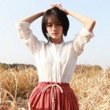 白衬衫成就完美搭配