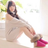 沉浸在雪地靴的梦乡里