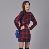 爱穿格纹的女孩运气不会太差