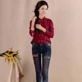 裤有加绒拒绝臃肿