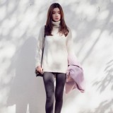 禁欲系女神之白色毛衣