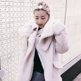 皮绒大衣温暖看得见