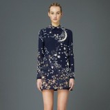 印花梦幻充满想象，星空璀璨美在云端