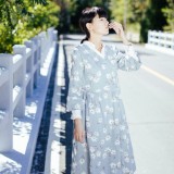 春意阑珊晴方好 丰韵娉婷裙飘袅