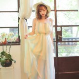 没有大长腿也能驾驭，今夏仙女裙翩翩依旧