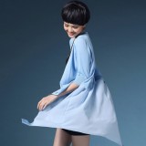 超爱蓝色精灵，怎么清爽时髦成这样？