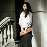 爆款穿搭一枝花，半身裙的视觉靓Party