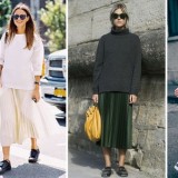 超级CP｜百褶裙和毛衣秀恩爱太甚