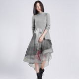 征服秋天 针织裙比你更积极