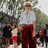 不只是T台！丝绒日常起来简直接地气