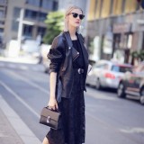 秋风猎猎，经典皮夹克让时髦一键到位