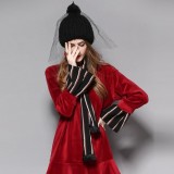 搭一搭潮流的末班车，来件丝绒裙可好？