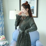 碎花雪纺连衣裙，是一个神奇的存在！