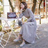 一起来感受，毛衣裙的岁月静好