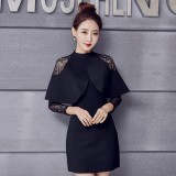 春天的连衣裙，是盛开的桃花一朵朵