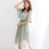 雪纺裙耍花样 为夏天加点美貌