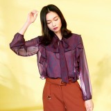 衫衫不迟到 入夏雪纺是王道