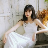 一半一半的吊带裙，才是女人的挚爱啊！