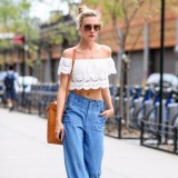 夏日有约 清凉又时髦的露肩装陪你一起度过