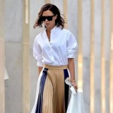 有了百褶裙，造型升级有如神助