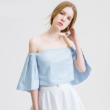 妩媚夏色，就是爱这一抹清新浅淡的蓝