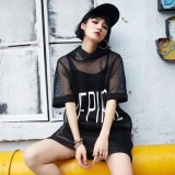 让下装飞，妥妥的中长T恤你可穿对